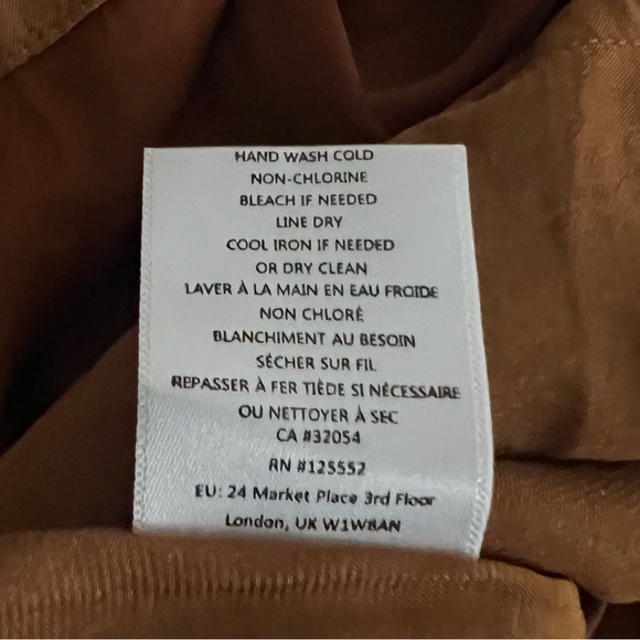 HTF Anthropologie DOLAN Collection Hattie Corduroy Overall Dress & Blouse Small - Picture 8 of 16